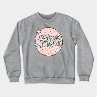 Cancer Disco Ball Crewneck Sweatshirt